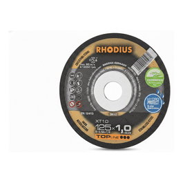 Rhodius Schleifwerkzeuge RHOD XT 10 125x1,0x22,23 XT Trennscheibe Top gold