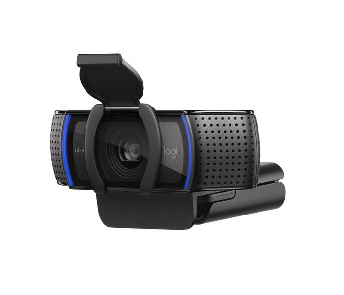 Logitech C920 Webcam Full HD Pro, Grabación 1080p 30 fps, Lente de Cristal 5 Elementos, Autofoco, Ajuste de Luz, Micrófonos Estéreo Duales, Cámara para Videollamadas Logitech C920 Webcam Full HD Pro, Grabación 1080p 30 fps, Lente de Cristal 5 Elementos, Autofoco, Ajuste de Luz, Micrófonos Estéreo Duales, Cámara para Videollamadas