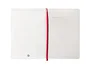 Antartik Cuaderno A5 Tapa Blanda Hojas Cuadriculadas Negro y Rojo 80 Hojas 80 gr FSC