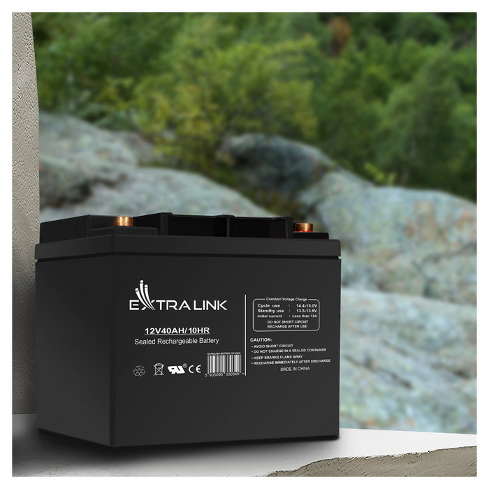 Extralink ACCUMULATOR Batería de plomo-ácido sellada (VRLA) 12V 40Ah Extralink ACCUMULATOR Batería de plomo-ácido sellada (VRLA) 12V 40Ah