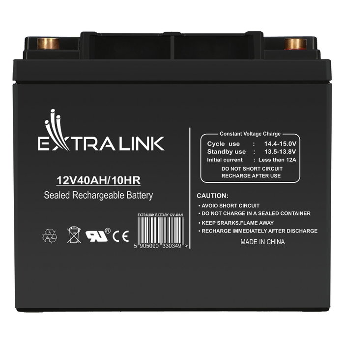 Extralink ACCUMULATOR Batería de plomo-ácido sellada (VRLA) 12V 40Ah Extralink ACCUMULATOR Batería de plomo-ácido sellada (VRLA) 12V 40Ah