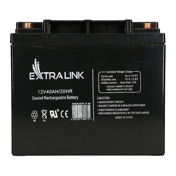 Extralink ACCUMULATOR Batería de plomo-ácido sellada (VRLA) 12V 40Ah Extralink ACCUMULATOR Batería de plomo-ácido sellada (VRLA) 12V 40Ah