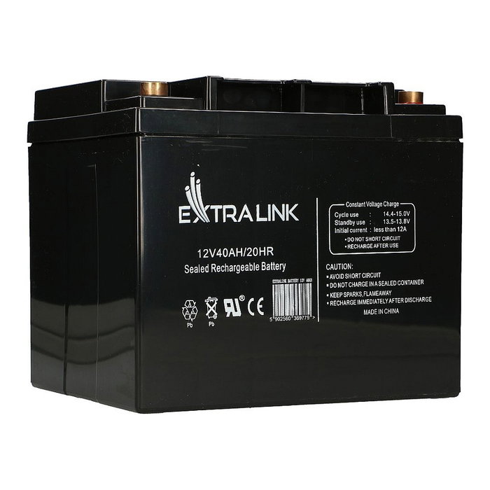 Extralink ACCUMULATOR Batería de plomo-ácido sellada (VRLA) 12V 40Ah Extralink ACCUMULATOR Batería de plomo-ácido sellada (VRLA) 12V 40Ah