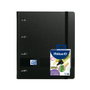 Oxford Europeanbinder Live&Go A4+ Negra con Recambio 5x5 y Resaltadores