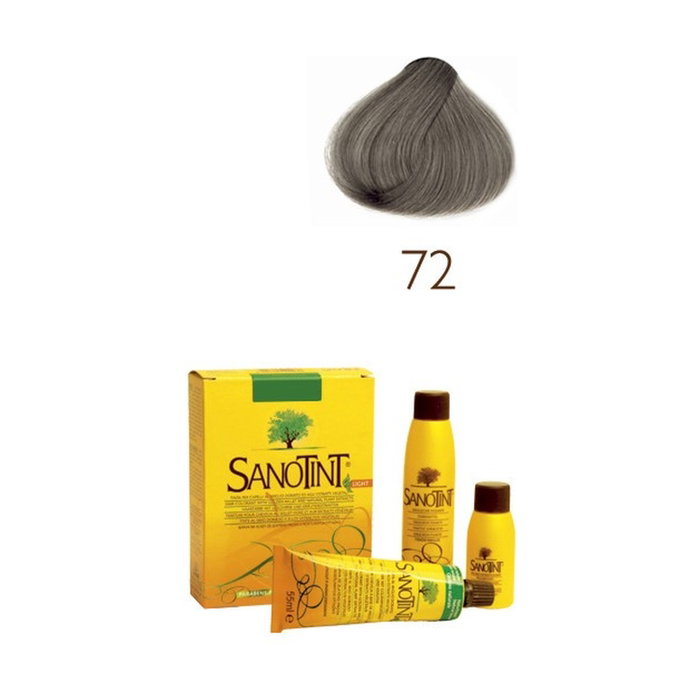 Sanotint Tinte Sensitive 72 Castaño Claro Ceniza