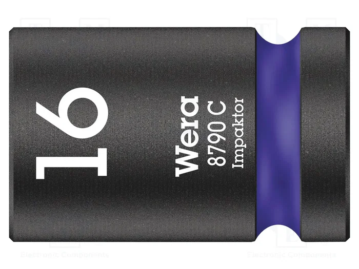 WERA Vaso de percusión HEX 16mm de 1/2 inch WERA Vaso de percusión HEX 16mm de 1/2 inch