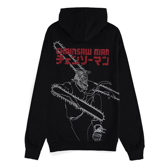 Difuzed Sudadera con capucha Chainsaw Man Chainsaw Devil talla L Difuzed Sudadera con capucha Chainsaw Man Chainsaw Devil talla L