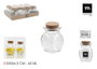La Mediterranea Tarrito de Vidrio con Tapón de Corcho 60 ml (36 Unidades) inevitable