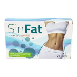 SALUDALKALINA Quemador de Grasa Depurativo Drenante Sinfat 20 Viales para Dieta Adelgazamiento Sabor Piña