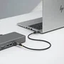 StarTech Cable USB4 USB-C de 1,5 m, 80 Gbps, 240 W, Negro