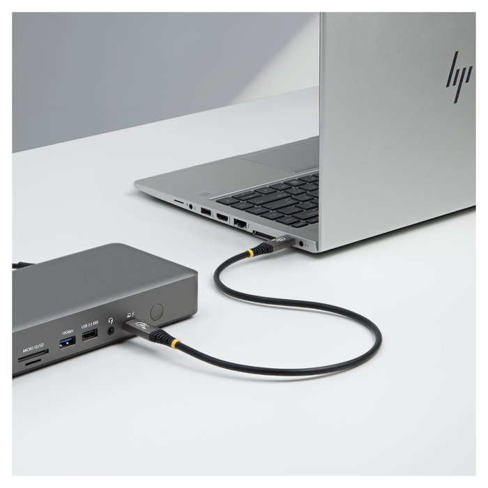 StarTech.com Cable USB4 de 1,5 m, 80 Gbps, 240W, 8K120/4K240, Negro StarTech.com Cable USB4 de 1,5 m, 80 Gbps, 240W, 8K120/4K240, Negro