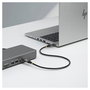 StarTech.com Cable USB4 de 1,5 m, 80 Gbps, 240W, 8K120/4K240, Negro