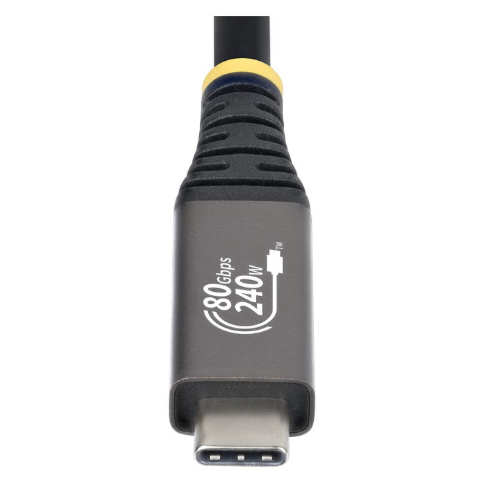 StarTech.com Cable USB4 de 1,5 m, 80 Gbps, 240W, 8K120/4K240, Negro StarTech.com Cable USB4 de 1,5 m, 80 Gbps, 240W, 8K120/4K240, Negro