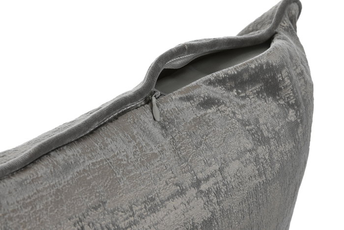 DKD Home Decor Cojín de Poliéster Gris Claro 50x30 cm