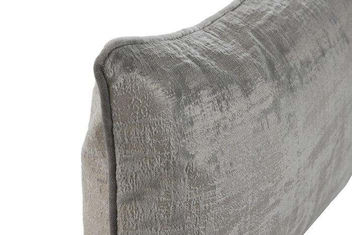 DKD Home Decor Cojín de Poliéster Gris Claro 50x30 cm