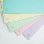 Oxford Sobres con Broche Urban A4 Plástico Rígido con Surtido Pastel