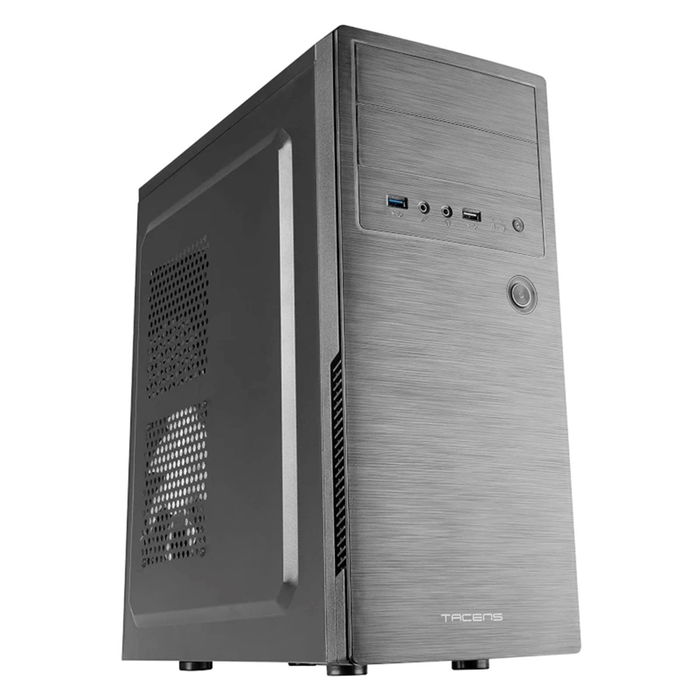 Tacens Caja PC Torre ATX INITIOX USB 3.0 Negro 2ALUXM - Compatible con MicroATX/Mini-ITX, 4 Bahías SSD, 2 Ventiladores 120mm Incluidos Tacens Caja PC Torre ATX INITIOX USB 3.0 Negro 2ALUXM - Compatible con MicroATX/Mini-ITX, 4 Bahías SSD, 2 Ventiladores 120mm Incluidos