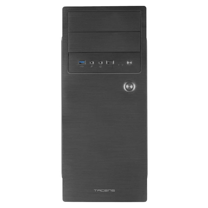 Tacens Caja PC Torre ATX INITIOX USB 3.0 Negro 2ALUXM - Compatible con MicroATX/Mini-ITX, 4 Bahías SSD, 2 Ventiladores 120mm Incluidos Tacens Caja PC Torre ATX INITIOX USB 3.0 Negro 2ALUXM - Compatible con MicroATX/Mini-ITX, 4 Bahías SSD, 2 Ventiladores 120mm Incluidos