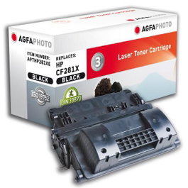 Agfa Photo Tóner negro APTHP281XE compatible CF281X 81X 25000 páginas