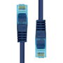 ProXtend CAT6A U/UTP CU Cable Ethernet LSZH 75cm Azul con Conectores Chapados en Oro 50u