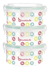 Babymoov Kit Contenedores Alimentos 3 Unidades 330 Ml
