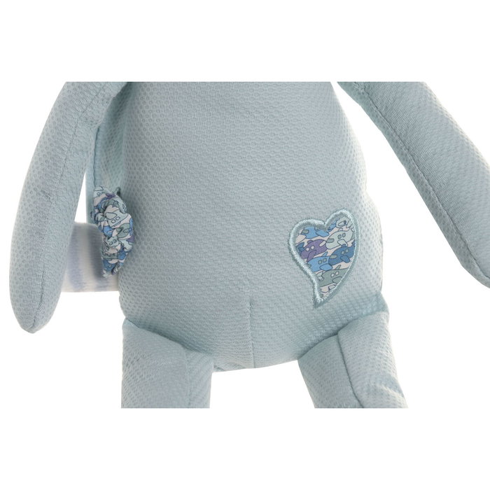 DKD Home Decor Set de 4 Peluches Rosa y Azul