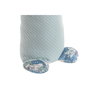 DKD Home Decor Peluche 8 x 40 x 14 cm Rosa, Azul, Set de 4 (2 Unidades)