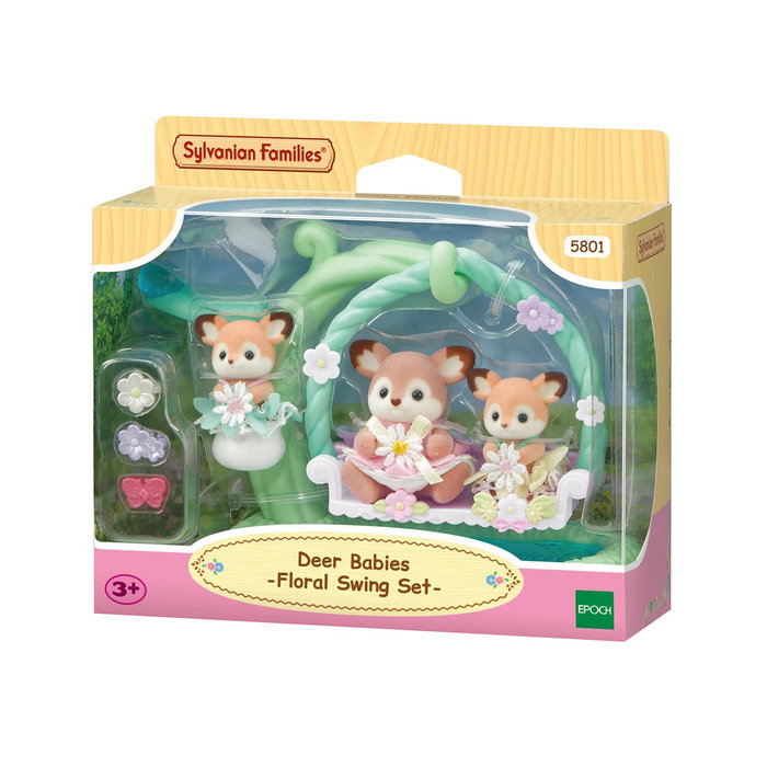 Sylvanian Families Ciervo bebé y columpio 5801