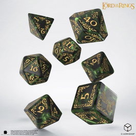 Q Workshop El Señor de los Anillos Set de 7 Dados Rohan