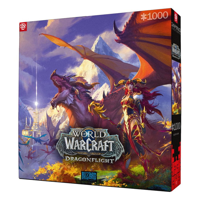 World of Warcraft Puzzle Gaming Dragonflight Alexstrasza (1000 piezas)