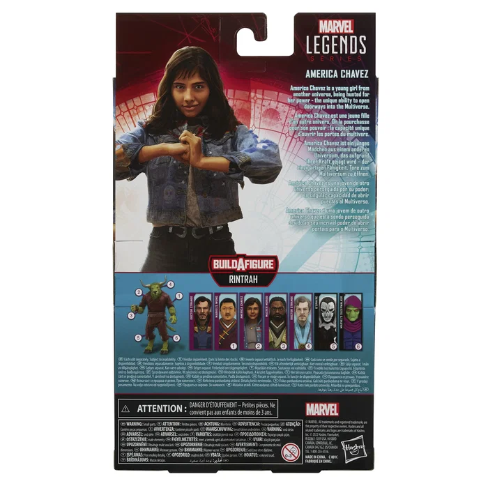 Hasbro Figura America Chavez Marvel Legends 15 cm