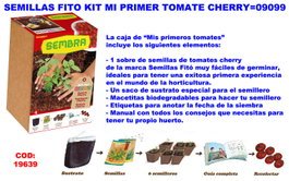 SEMILLAS FITO Kit Mi Primer Tomate Cherry