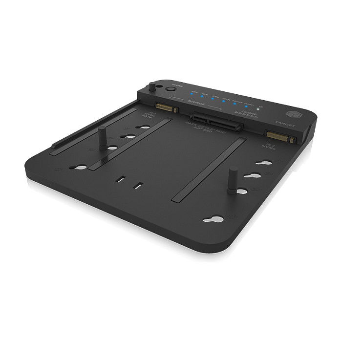 ICY BOX IB-2913MCL-C31 Docking Station para 2x M.2 NVMe/SATA SSD y 3.5"/2.5" HDD/SSD, USB-C 3.2