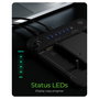 ICY BOX IB-2913MCL-C31 Docking Station de Clonación para M.2 NVMe y HDD/SSD 2,5/3,5