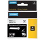 Dymo Rhino Cinta ID1-6 Negro sobre Blanco 6mm x 5,5m