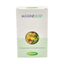 MEDNAT Magnesod 60 Cápsulas - Magnesio para funcionamiento nervioso y muscular
