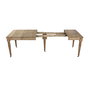 DKD Home Decor Mesa Comedor Alpino Natural 100 x 78 x 100 cm Abeto