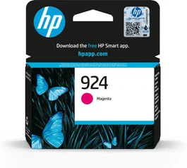 HP Cartucho de Tinta Original 924 Magenta