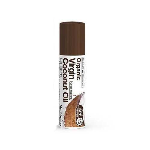 Dr. Organic Bálsamo Labial Aceite de Coco Orgánico SPF 15