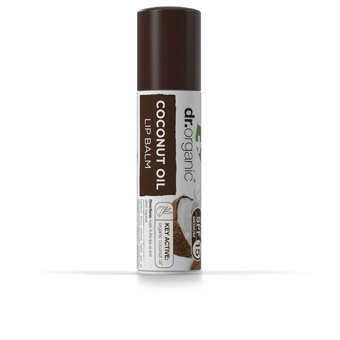 Dr. Organic Bálsamo Labial Aceite de Coco Orgánico SPF 15