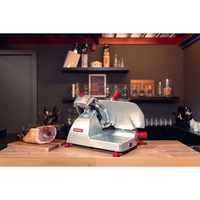Berkel Pro Line XS25 Cortafiambres Eléctrico Plata / Rojo