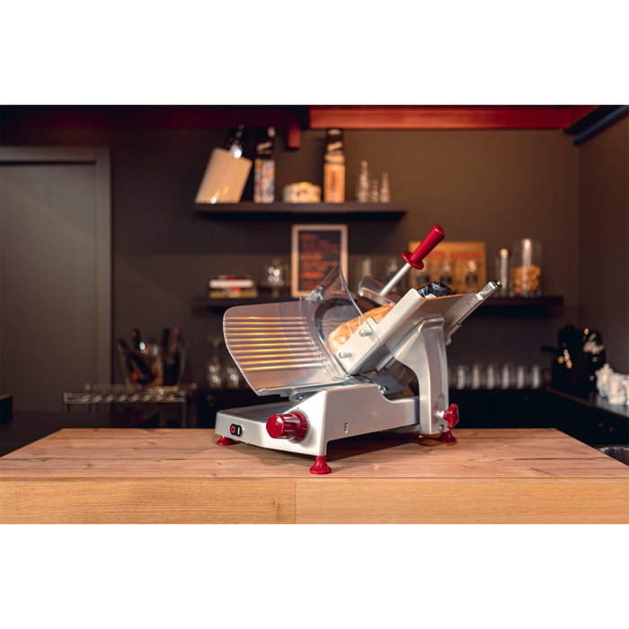 Berkel Pro Line XS25 Cortafiambres Eléctrico Plata / Rojo