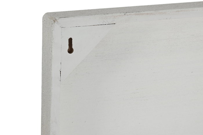 DKD Home Decor Cuadro MDF Rugoso Shiji Blanco Pack de 2