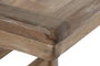 DKD Home Decor Azul tierra 23 Descalzadora Natural Marron Oscuro Teca Reciclada 41 x 48 x 183 cm