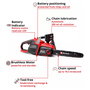 Einhell GP-LC 36/40 Li BL-Solo Sierra de cadena profesional 36V