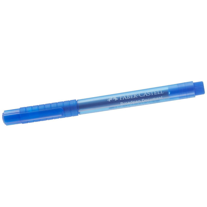 Faber Castell Rotulador Broadpen Document 0.8mm Azul (Set de 10)