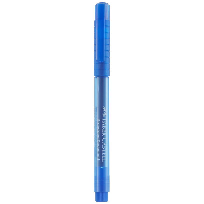 Faber Castell Rotulador Broadpen Document 0.8mm Azul (Set de 10)