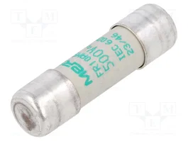 MERSEN Fusible de cartucho 10x38mm 1A 500VAC aM