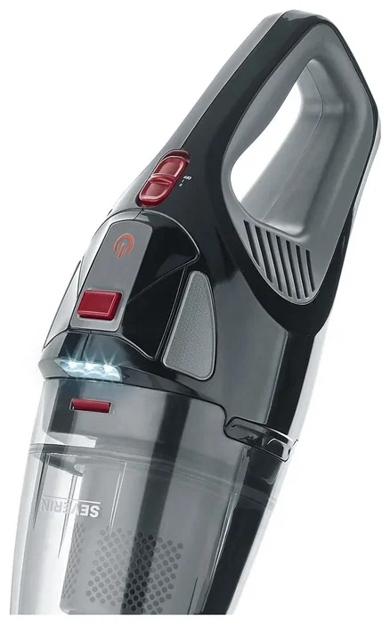 Severin HV 7147 Aspiradora 2 en 1 Negro, Gris, Rojo