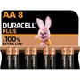 Duracell Pilas Alcalinas AA LR6 Plus Power, Blister con 8 Unidades
